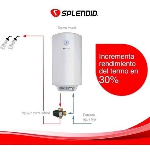 Válvula Mezcladora Termostática Esbe 3/4 Para Termos-2