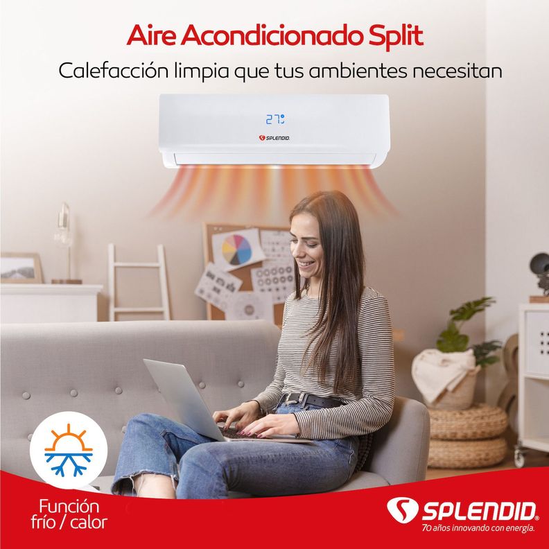 Aire acondicionado 9000 BTU Inverter Splendid-2