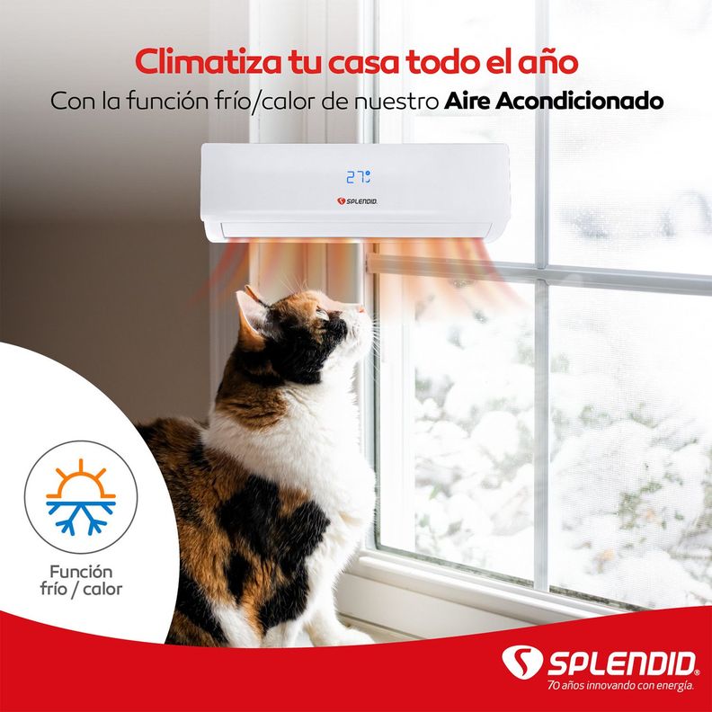 Aire acondicionado 9000 BTU Inverter Splendid-3