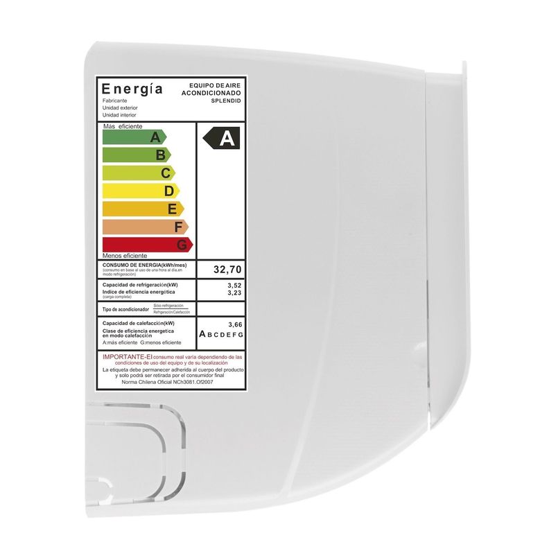 Aire acondicionado 9000 BTU Inverter Splendid-6