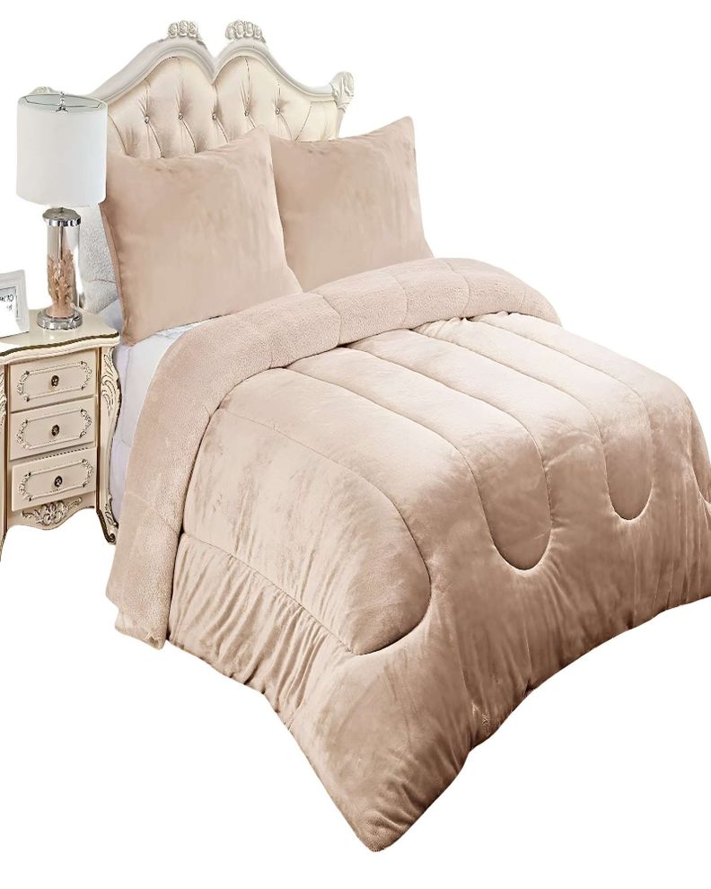 SET COBERTOR DE INVIERNO PLUSH 2 PLAZAS 230X250CM P14