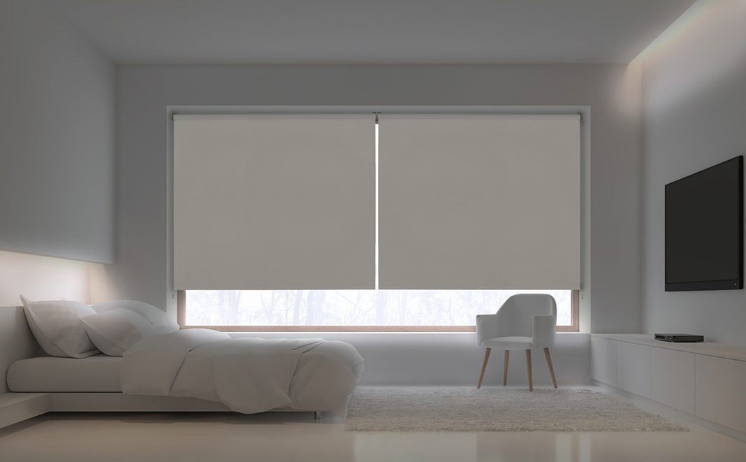 Cortina Roller Premium Blackout SP 200x250 Ivory Viewtex-1