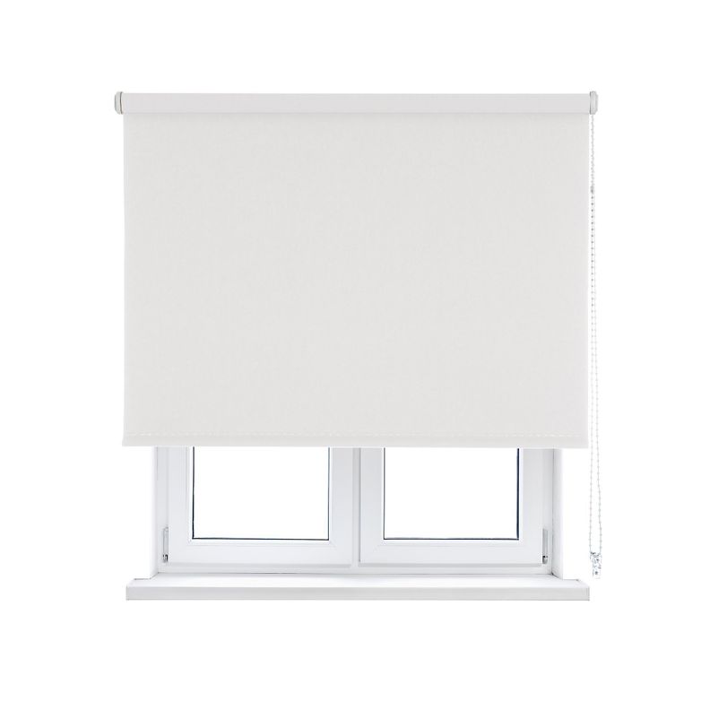Cortina Roller Premium Blackout SD 180X190 Blanco Viewtex-0