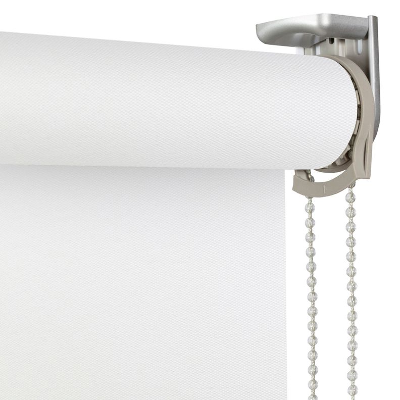 Cortina Roller Premium Blackout SD 180X190 Blanco Viewtex-1
