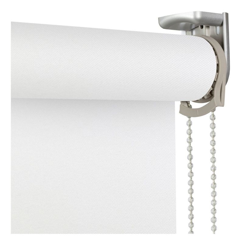 Cortina Roller Premium Blackout SD 120X190 Blanco Viewtex-1