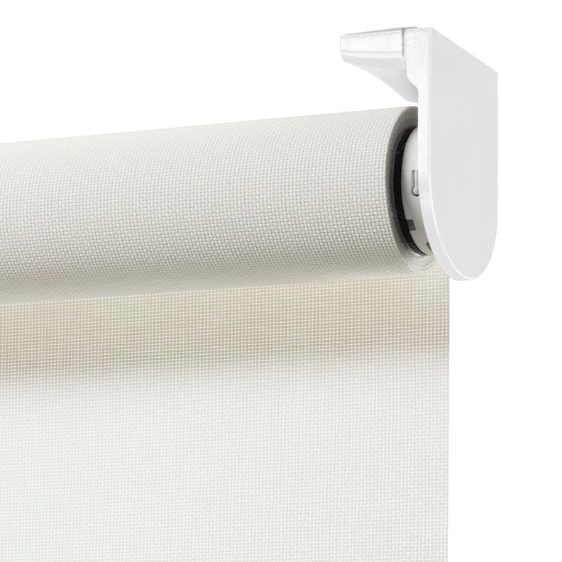 Cortina Roller Motorizada Screen 135X250 Blanca-3