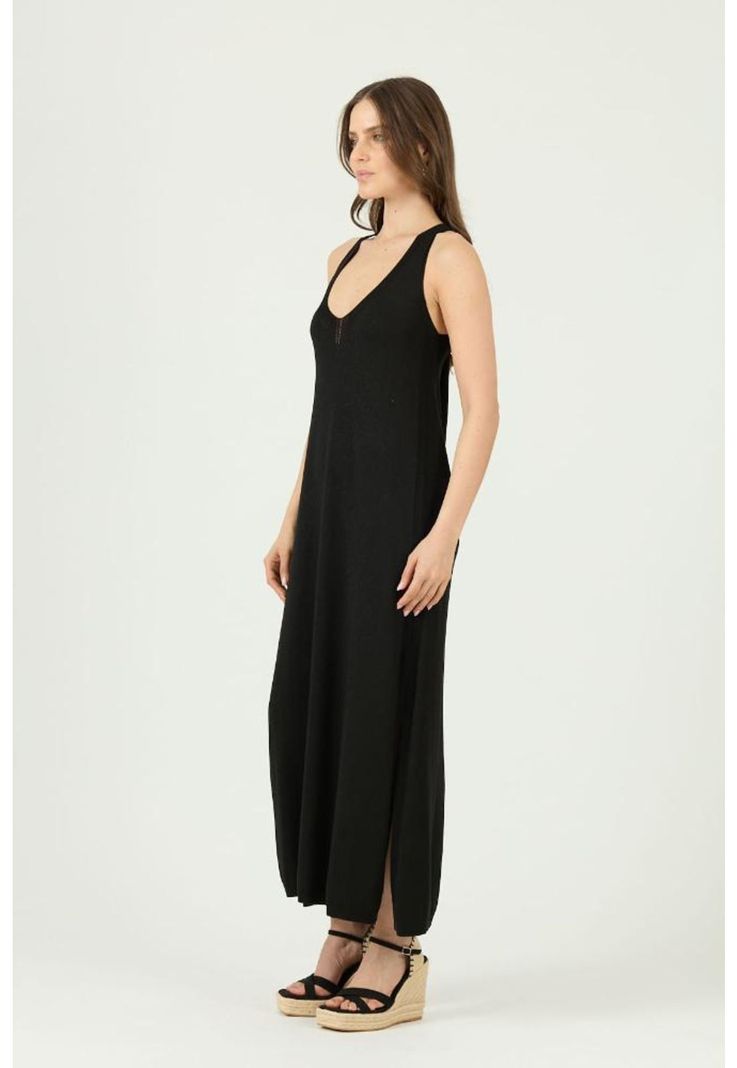 Vestido negro PRIVILEGE 1380-2