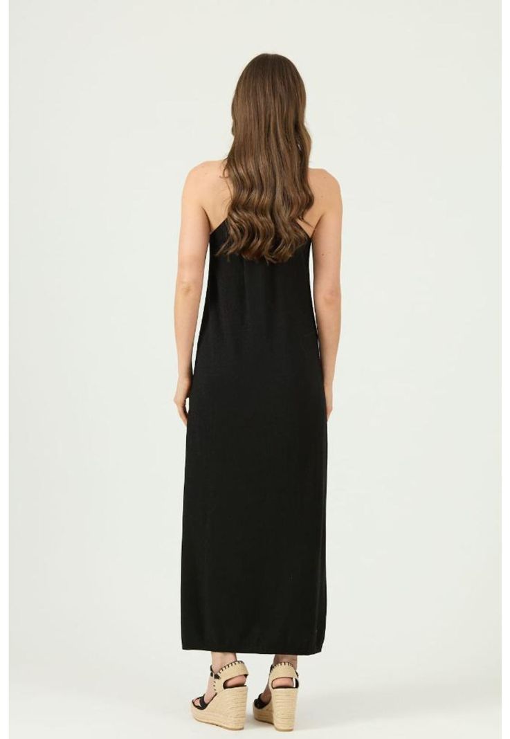 Vestido negro PRIVILEGE 1380-3