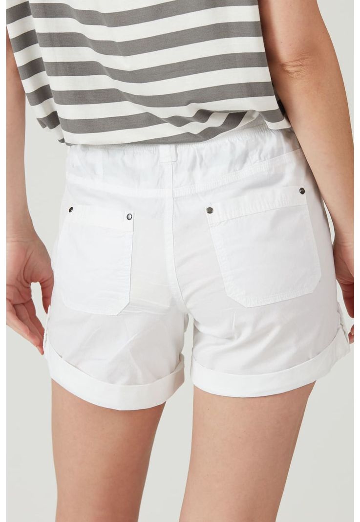 Short vestir regular blanco-1