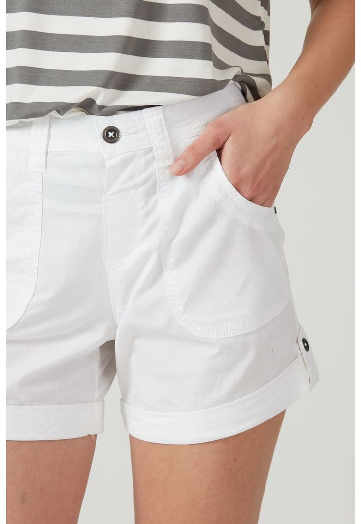 Short vestir regular blanco-2