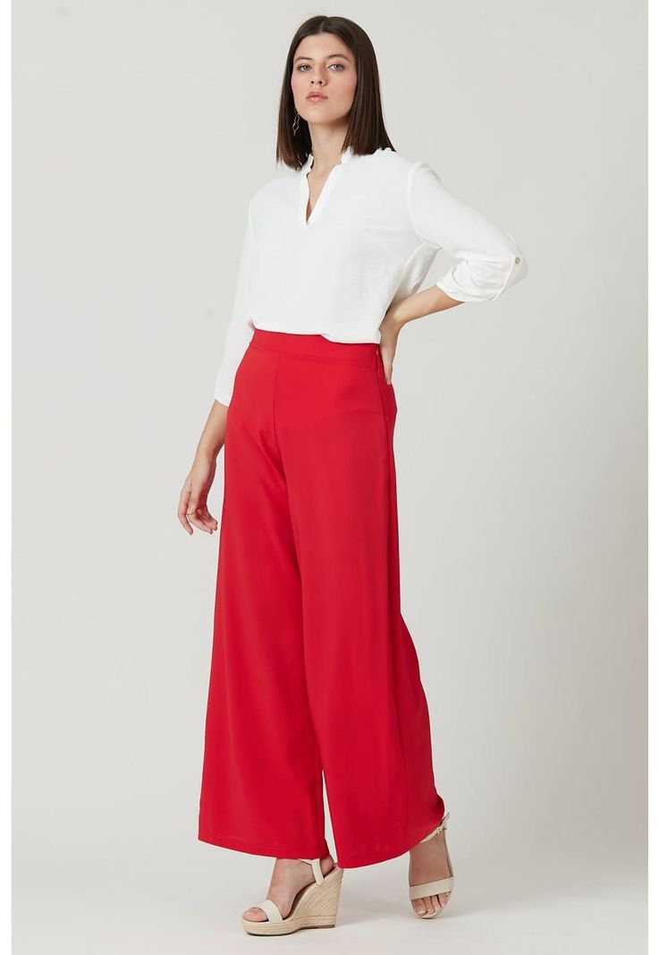 Pantalon wide leg sandia-0
