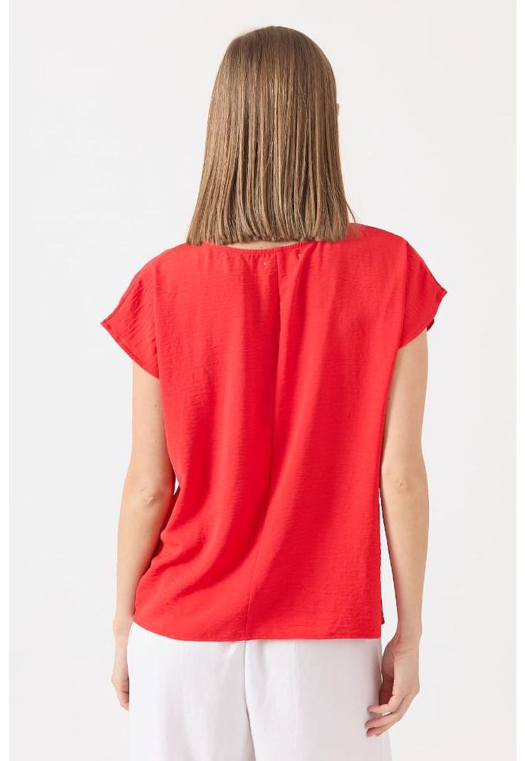 Blusa roja PRIVILEGE 1521-3