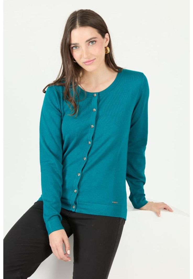 Cardigan petroleo PRIVILEGE 2466-0