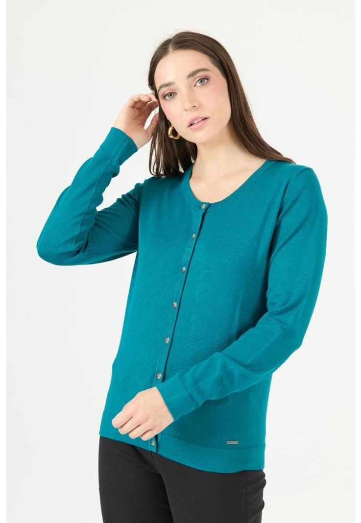 Cardigan petroleo PRIVILEGE 2466-2