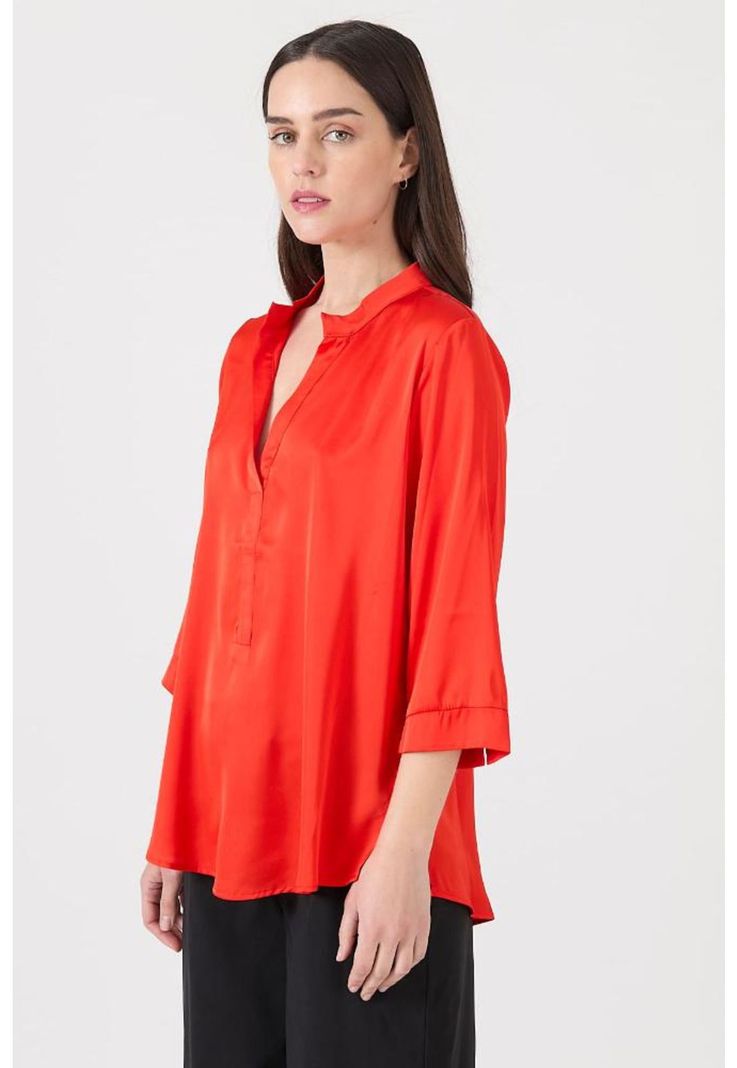 Blusa roja rayas PRIVILEGE 1189-1