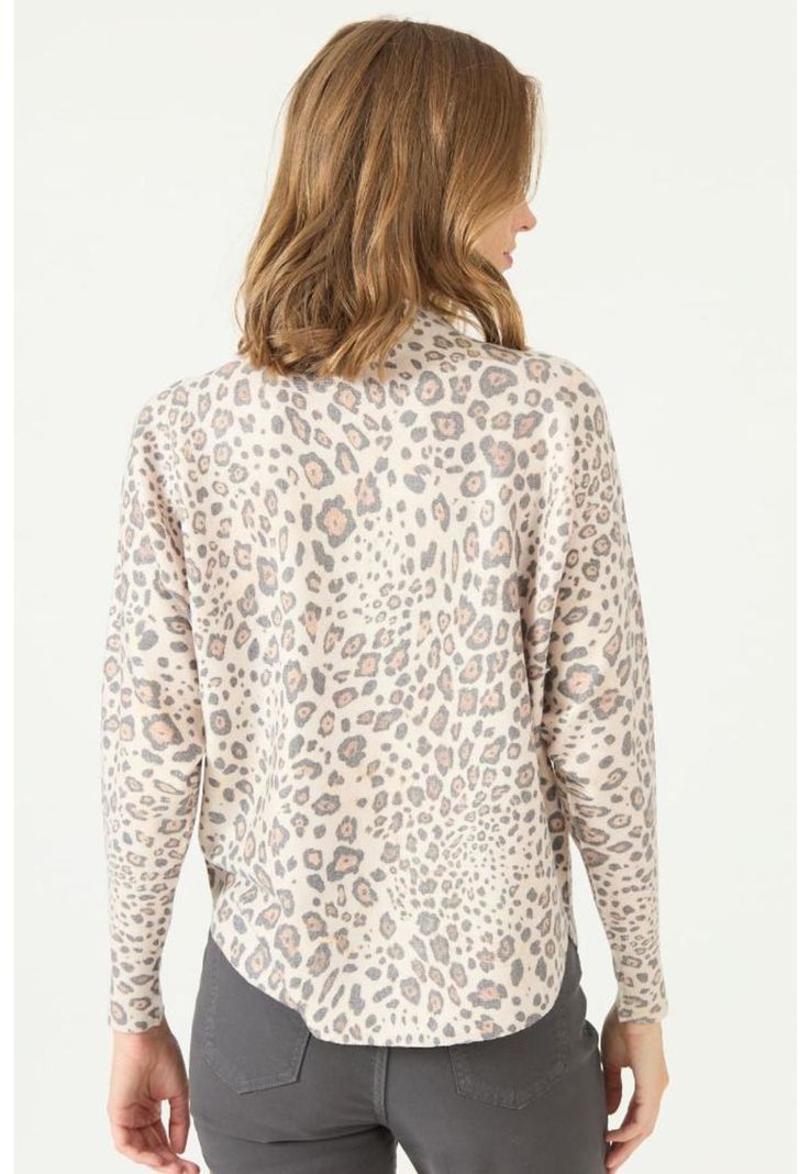Sweater crudo animal print PRIVILEGE 2188-4
