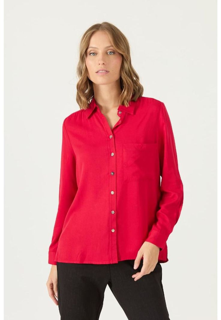 Blusa roja PRIVILEGE 2153-2