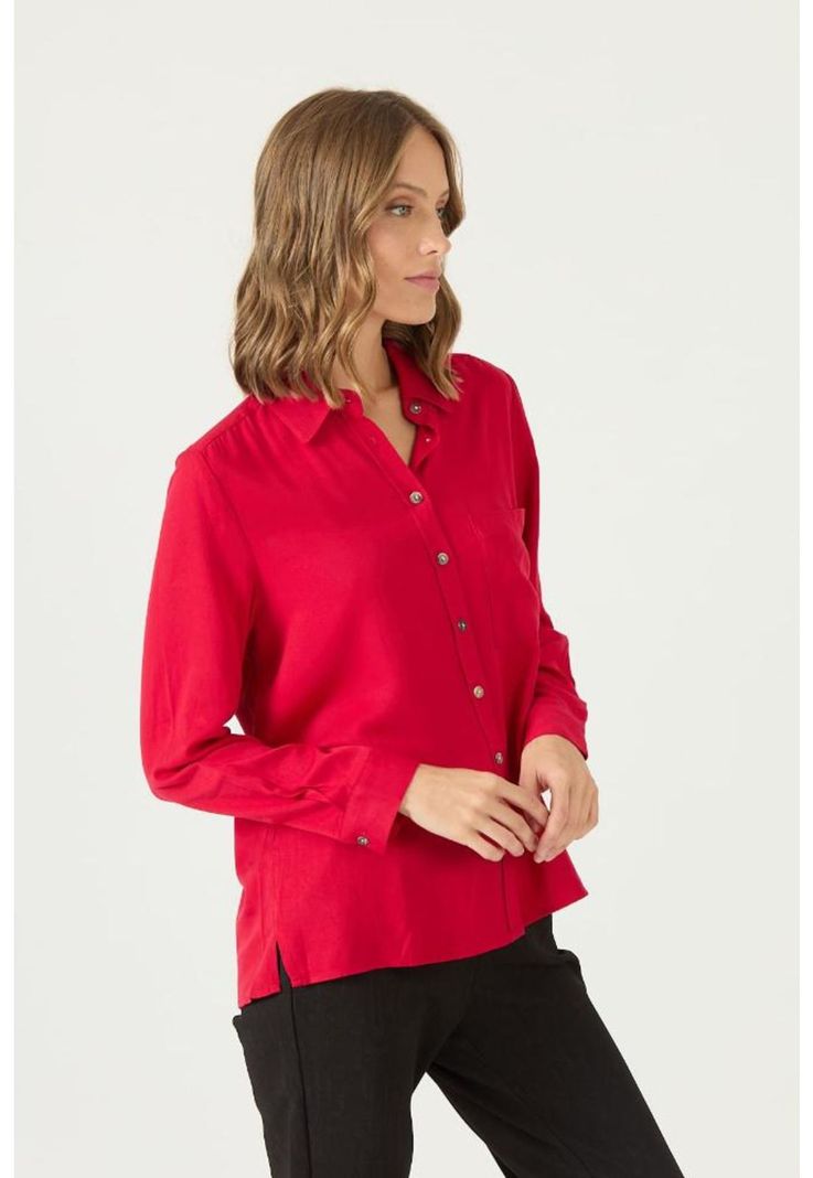 Blusa roja PRIVILEGE 2153-3