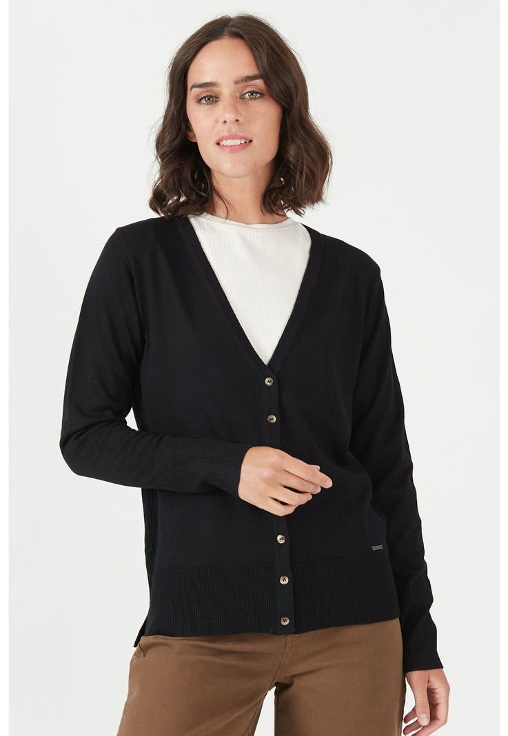 Cardigan negro-0