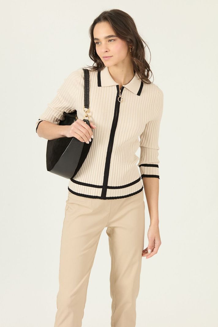 Cardigan Beige Cod 5406165