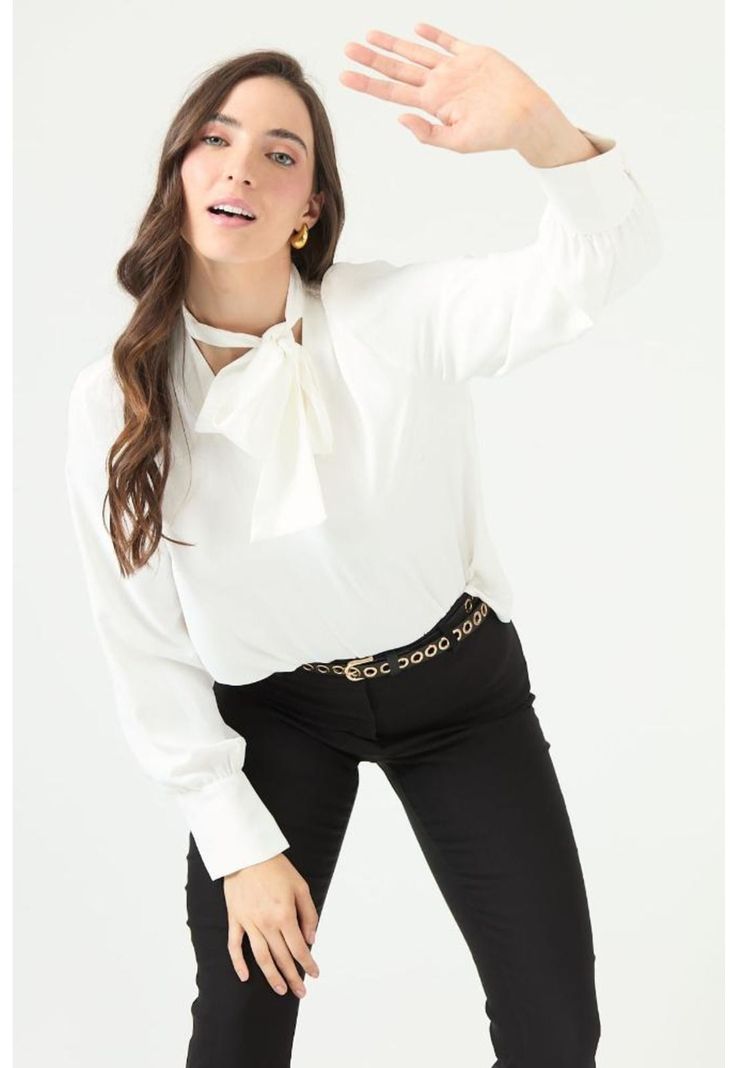 Blusa blanca PRIVILEGE 2178-0