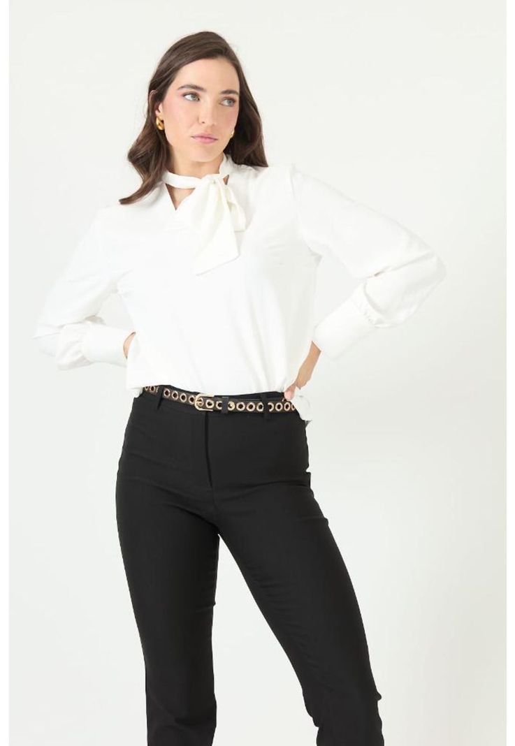 Blusa blanca PRIVILEGE 2178-1