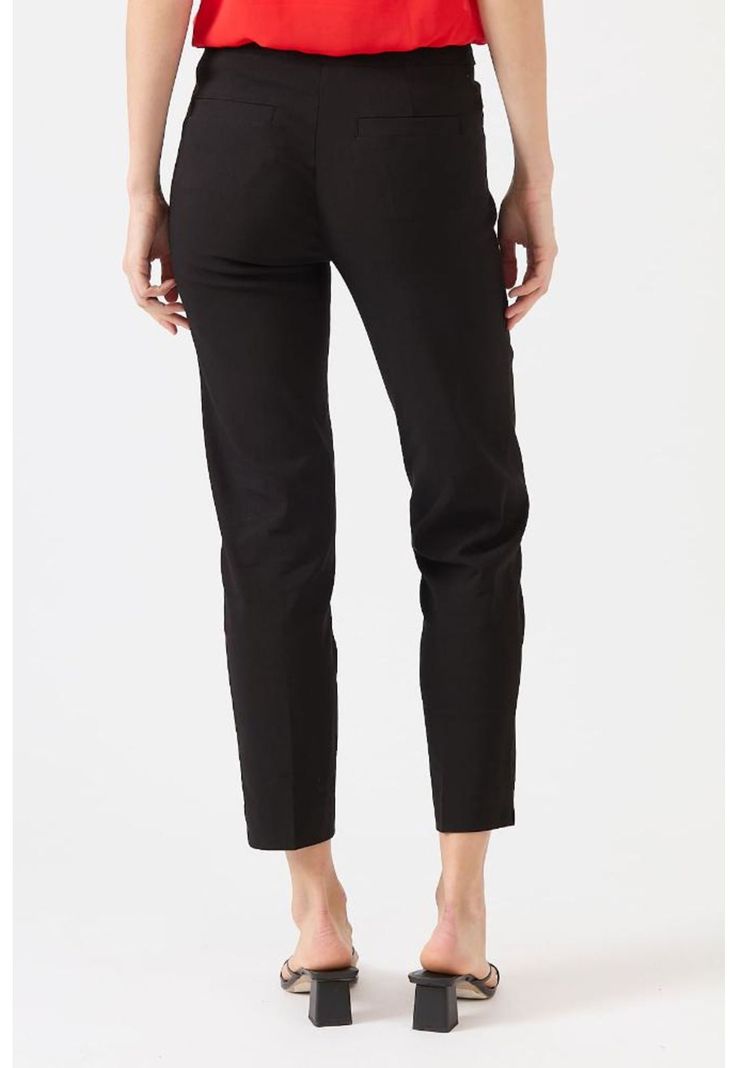 Pantalon regular negro PRIVILEGE 1420-3