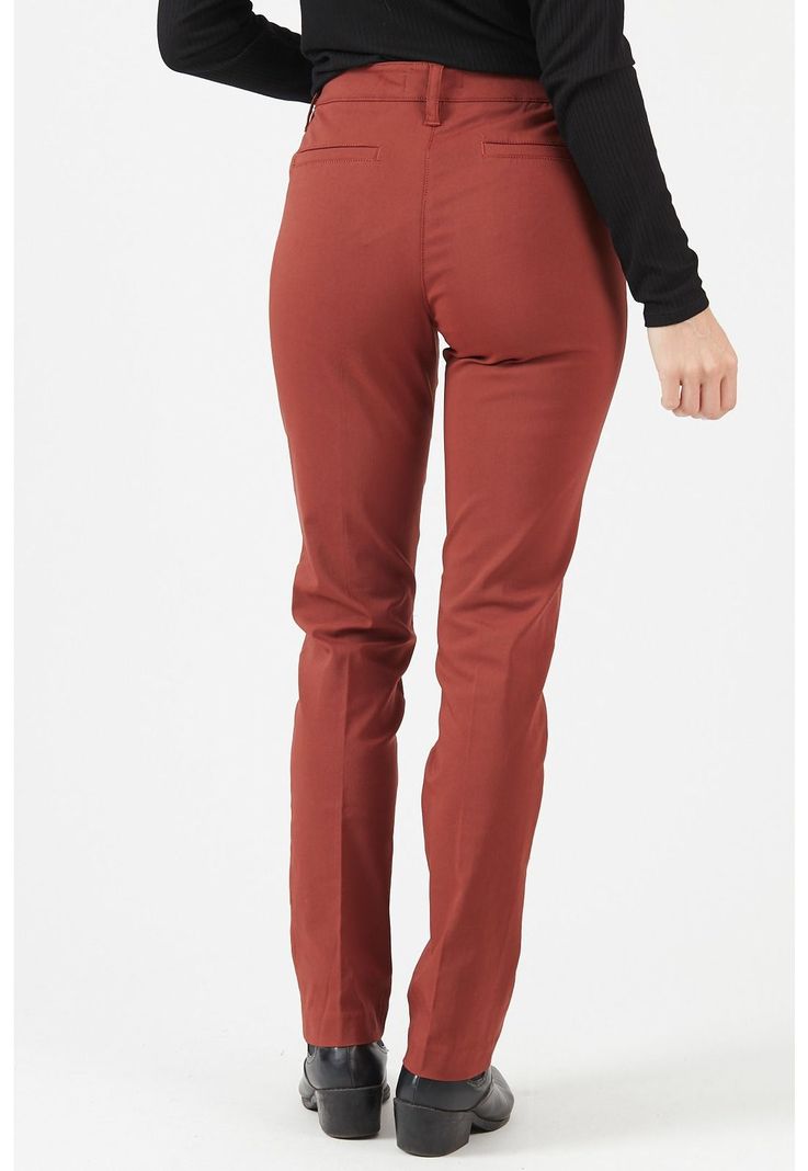 Pantalon straight burdeo-1