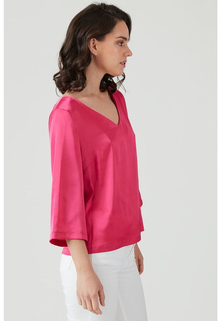 Blusa fucsia-1