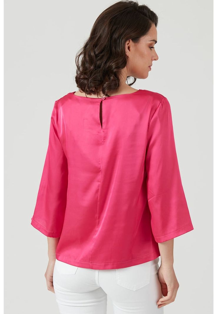 Blusa fucsia-4