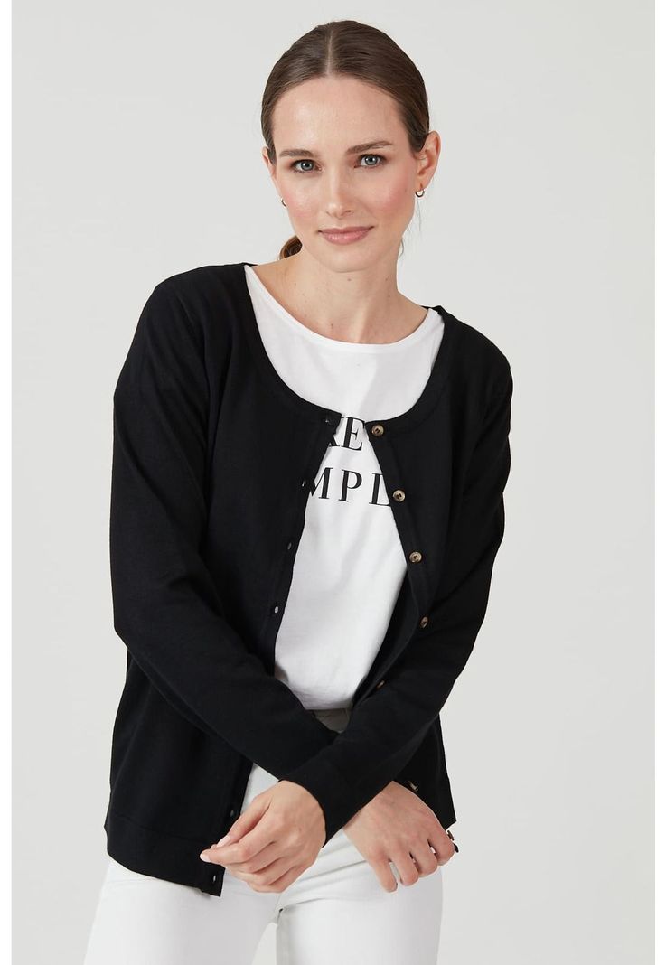 Cardigan negro-0