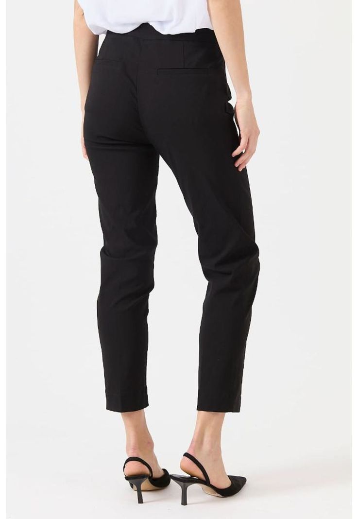Pantalon slim fit negro PRIVILEGE 1419-3