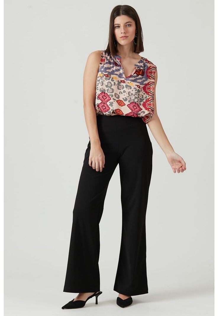 Pantalon wide leg negro-0