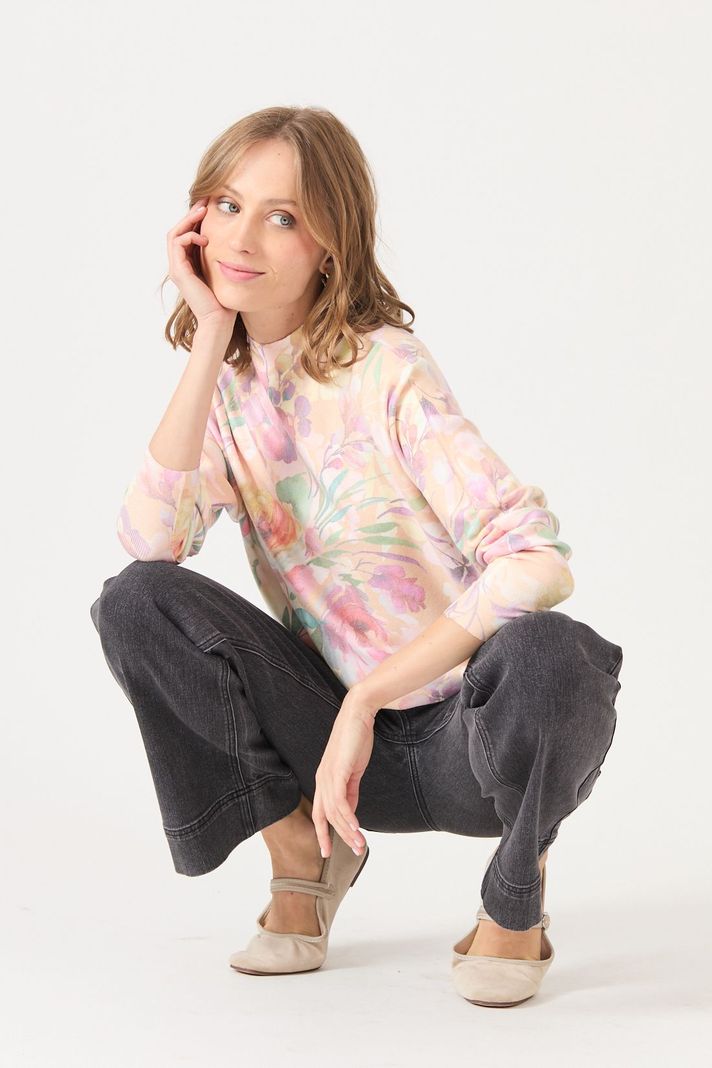 Sweater Estamplado Multicolor Cod 5414186