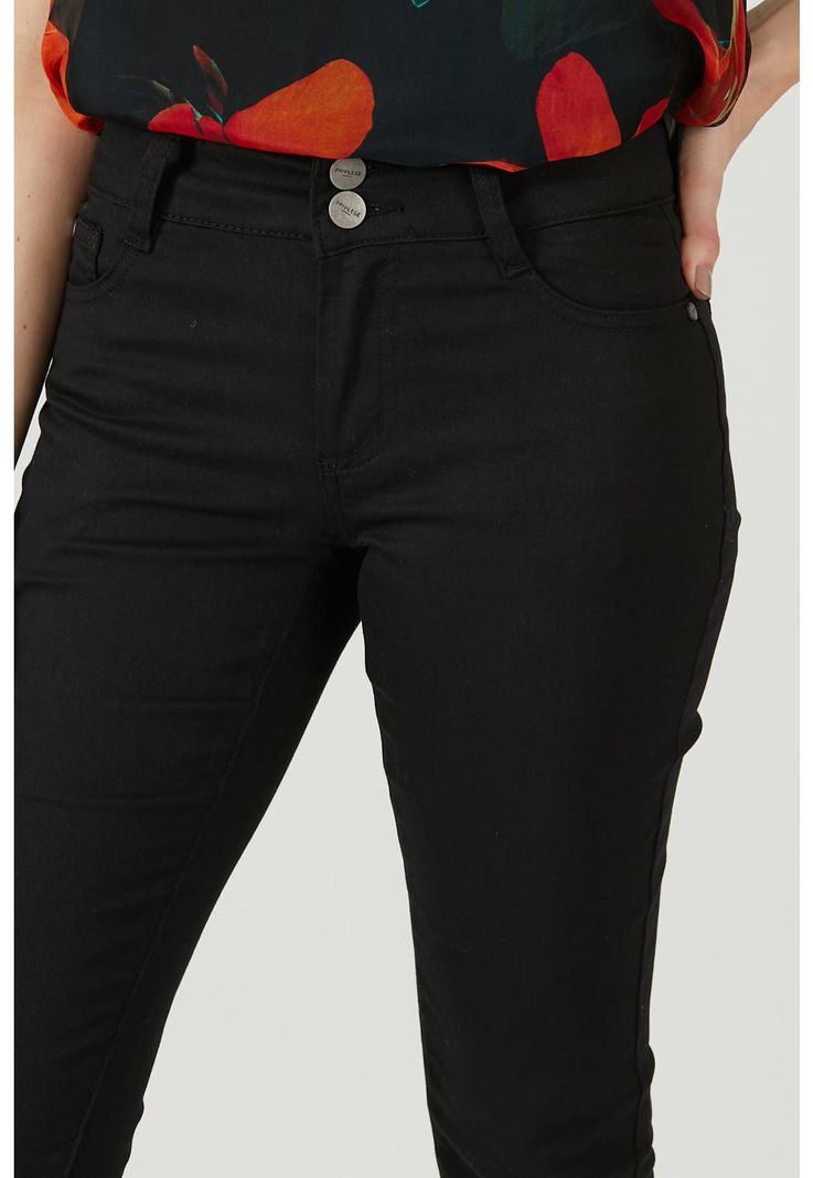 Pantalon skinny negro-3