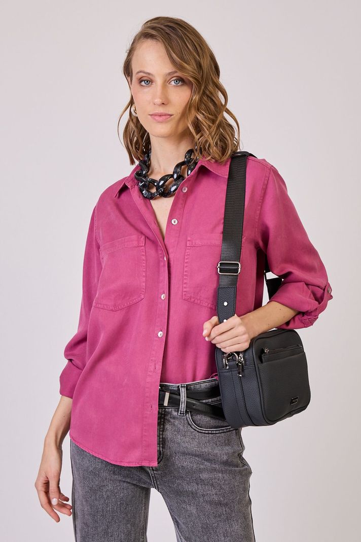 Blusa Lyocell Rosa Cod 4520826