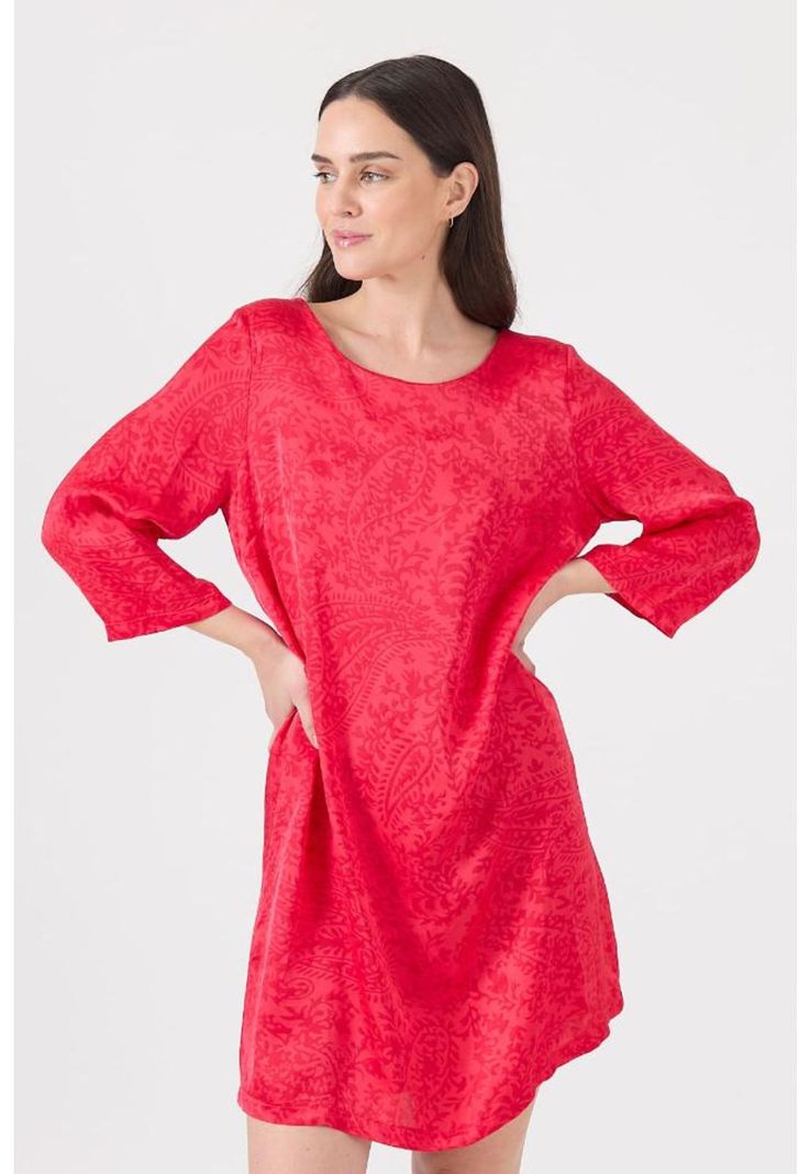 Vestido rojo PRIVILEGE 1433-1