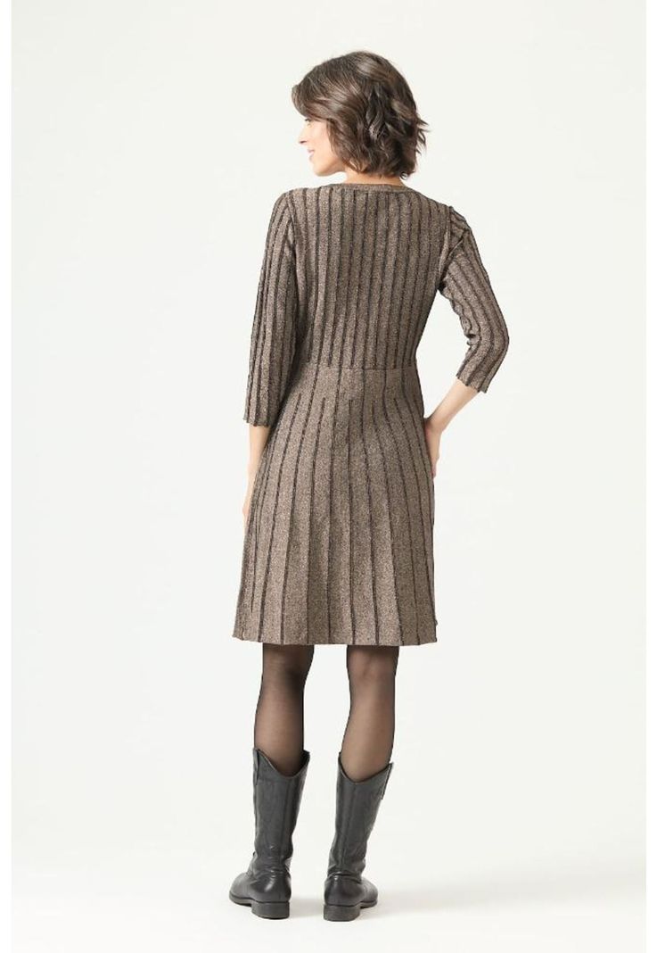 Vestido bronce PRIVILEGE 2743-3