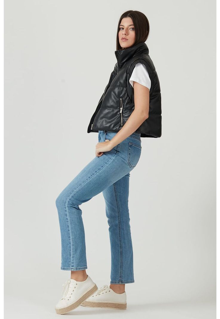 Jeans straight celeste-1