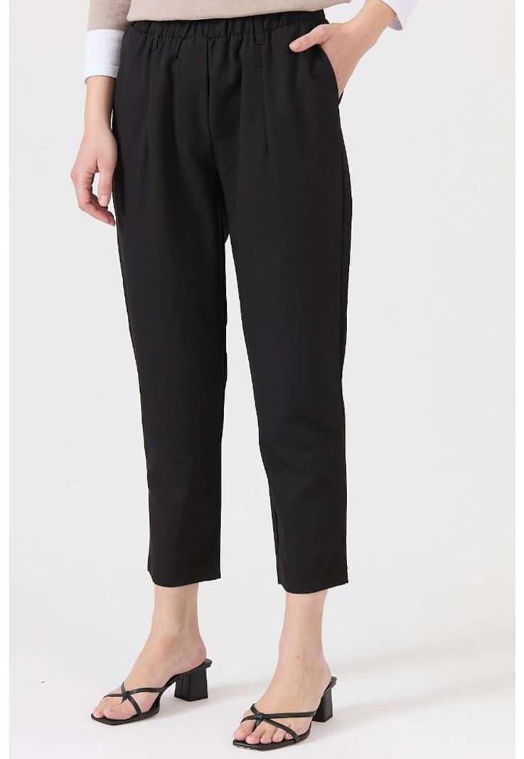 Pantalon jogger negro PRIVILEGE 1421-1