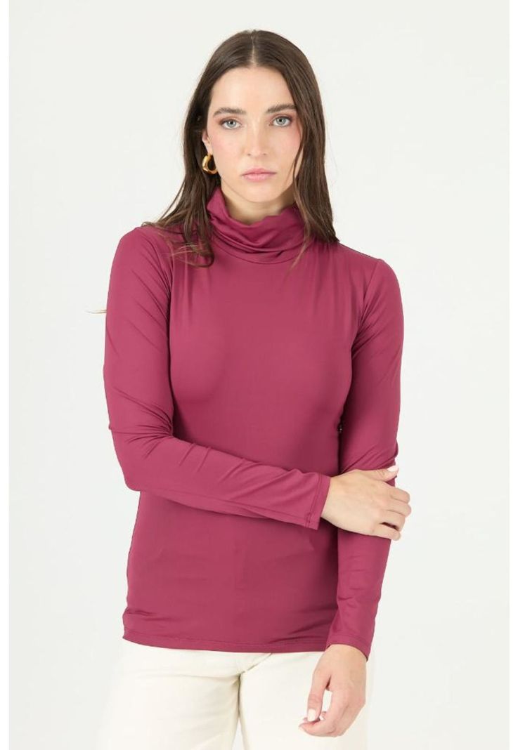 Polera burdeo PRIVILEGE 2318-1