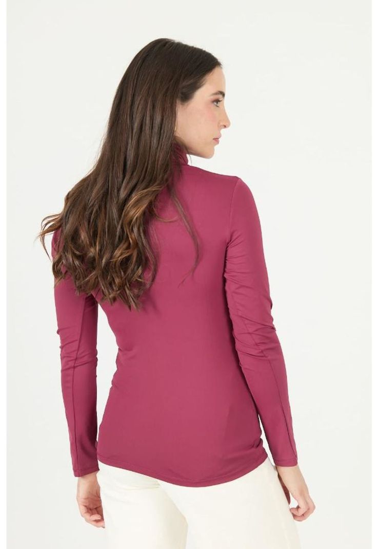 Polera burdeo PRIVILEGE 2318-3