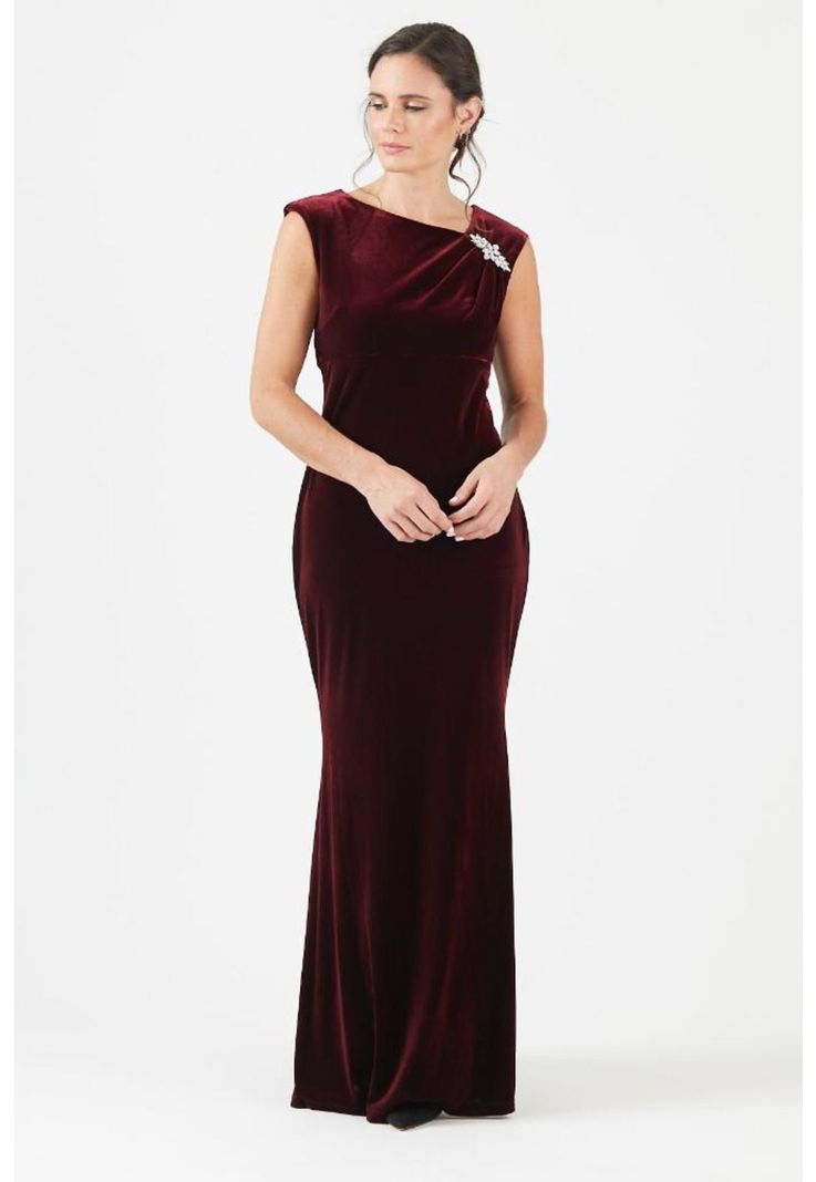 Vestido burdeo-0