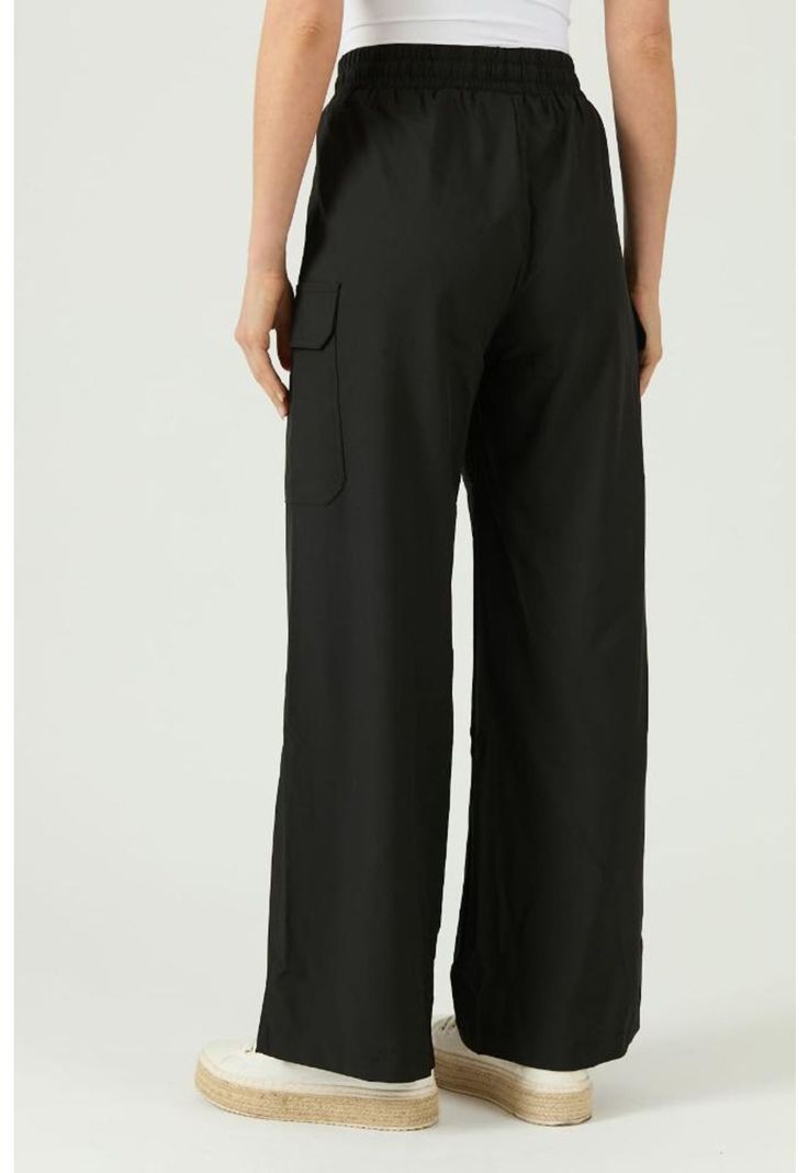Pantalon regular negro PRIVILEGE 1091-3