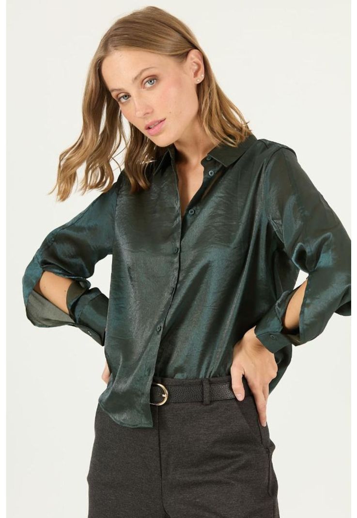 Blusa verde PRIVILEGE 2179-0