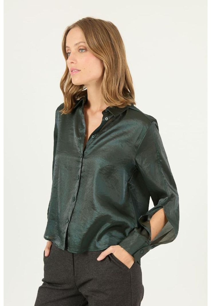 Blusa verde PRIVILEGE 2179-3