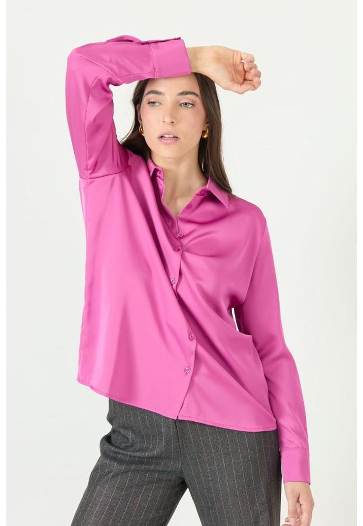 Blusa fucsia PRIVILEGE 2395-1