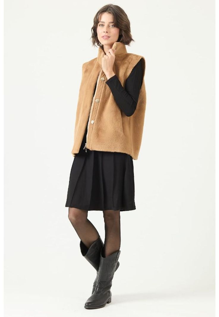 Chaqueta camel PRIVILEGE 2701-1