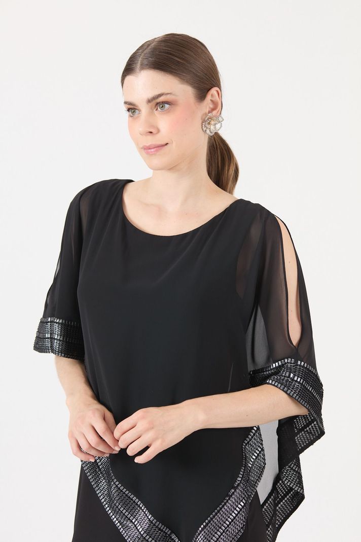 Vestido Negro Cod 0702446