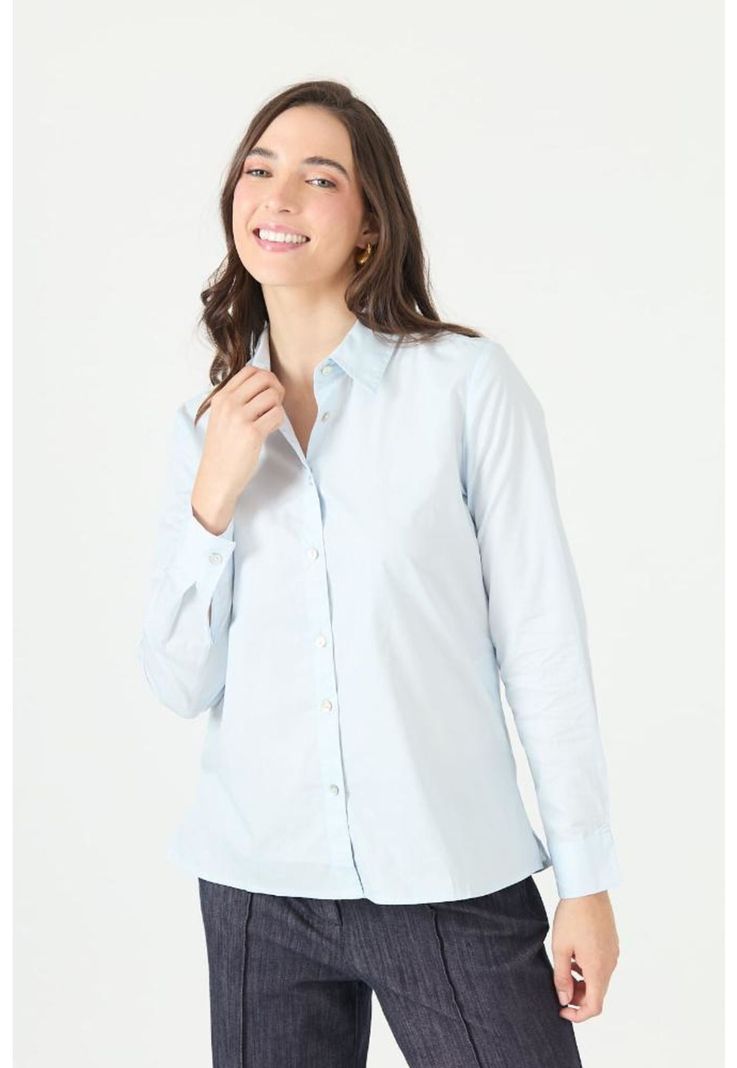 Blusa celeste PRIVILEGE 2171-2